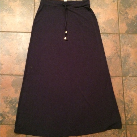 Michael Kors Dresses & Skirts - SALE Navy Michael kors maxi skirt size small